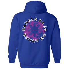 Bahala Ka Sa Buhay Mo Purple Splash Unisex Pullover Hoodie