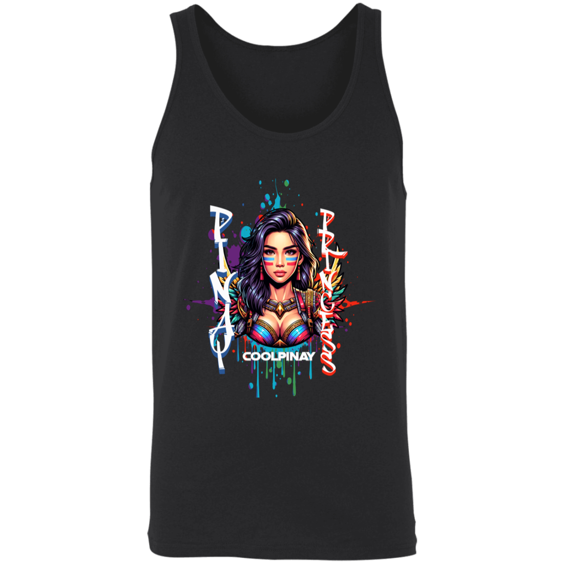 Pinay Princess Unisex Cotton Tank Top