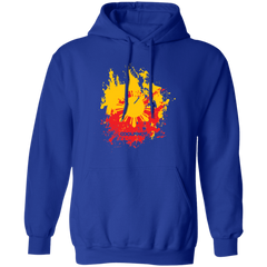 Sun and Stars Splashed Unisex Pullover Hoodie