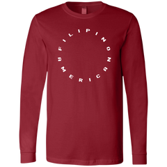 Filipino American Unisex Jersey Long Sleeve T-Shirt