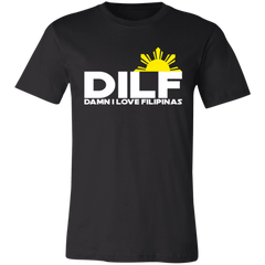 DILF Damn I Love Filipinas Unisex Jersey T-Shirt