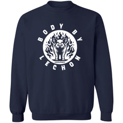 Body By Lechon Circle Unisex Crewneck Pullover Sweatshirt