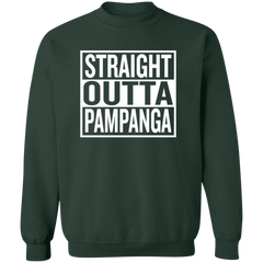 Straight Outta Pampanga Unisex Crewneck Pullover Sweatshirt
