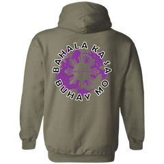 Bahala Ka Sa Buhay Mo Purple Splash Unisex Pullover Hoodie