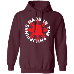 Made in the Philippines Red Sun Unisex Pullover Hoodie