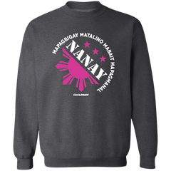 Matalino Mapagmahal Nanay Unisex Crewneck Pullover Sweatshirt
