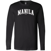 Manila Arch White CP Unisex Jersey Long Sleeve T-Shirt