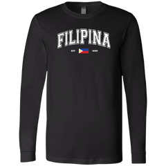 Filipina Est 1898 Unisex Jersey Long Sleeve T-Shirt