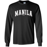 Manila Arch White CP Youth Long Sleeve T-Shirt