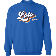Lolo I Love U Unisex Crewneck Pullover Sweatshirt