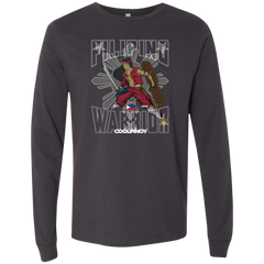 Filipino Warrior Grey Sun and Stars Unisex Jersey Long Sleeve T-Shirt