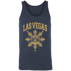 Las Vegas with Sun and Stars Unisex Cotton Tank Top