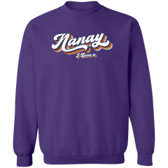 Nanay I Love U Unisex Crewneck Pullover Sweatshirt