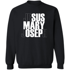 Jesus Mary Joseph Unisex Crewneck Pullover Sweatshirt