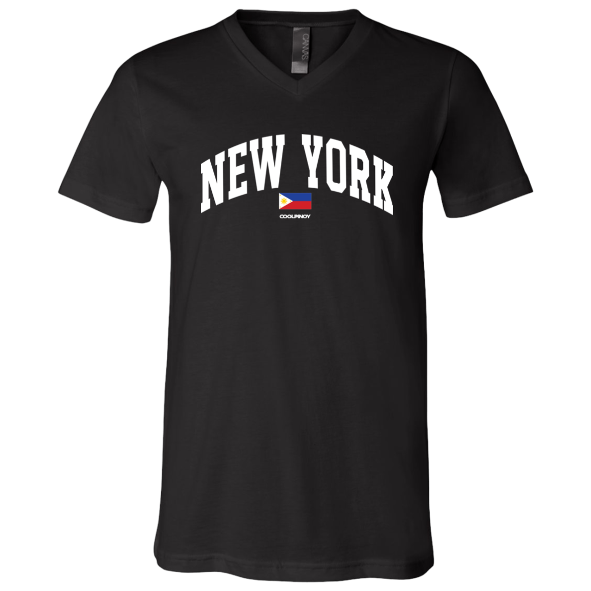 New York Unisex Jersey V-Neck T-Shirt