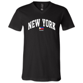 New York Unisex Jersey V-Neck T-Shirt