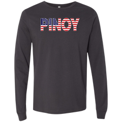 Pinoy American Unisex Jersey Long Sleeve T-Shirt
