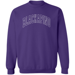 Blackapino Unisex Crewneck Pullover Sweatshirt