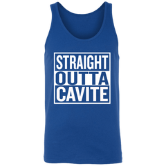 Straight Outta Cavite Unisex Cotton Tank Top