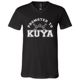Promoted To Kuya Unisex Jersey V-Neck T-Shirt