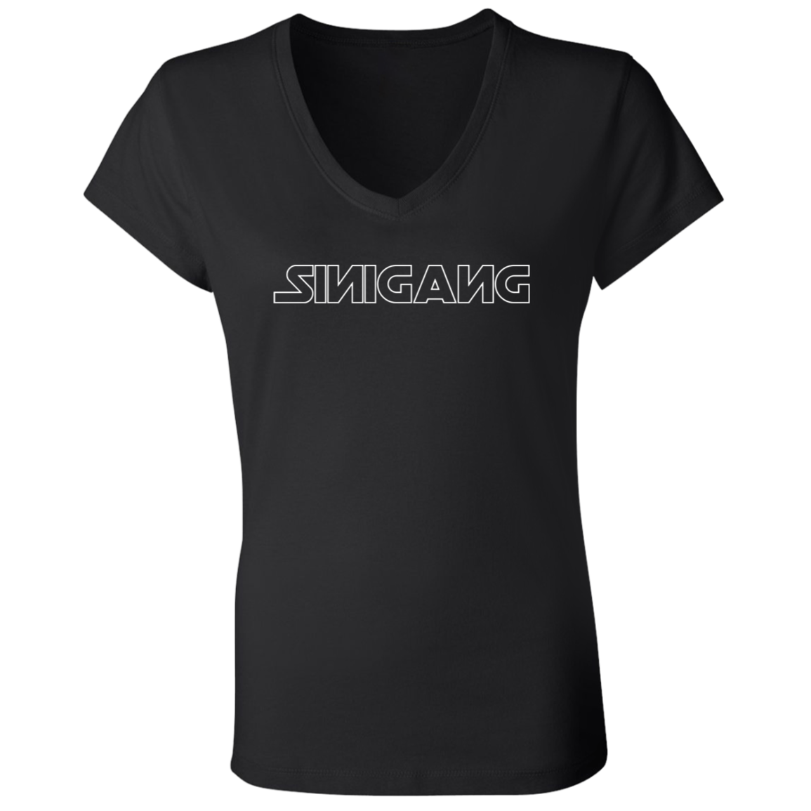 Sinigang BP Ladies Jersey V-Neck T-Shirt