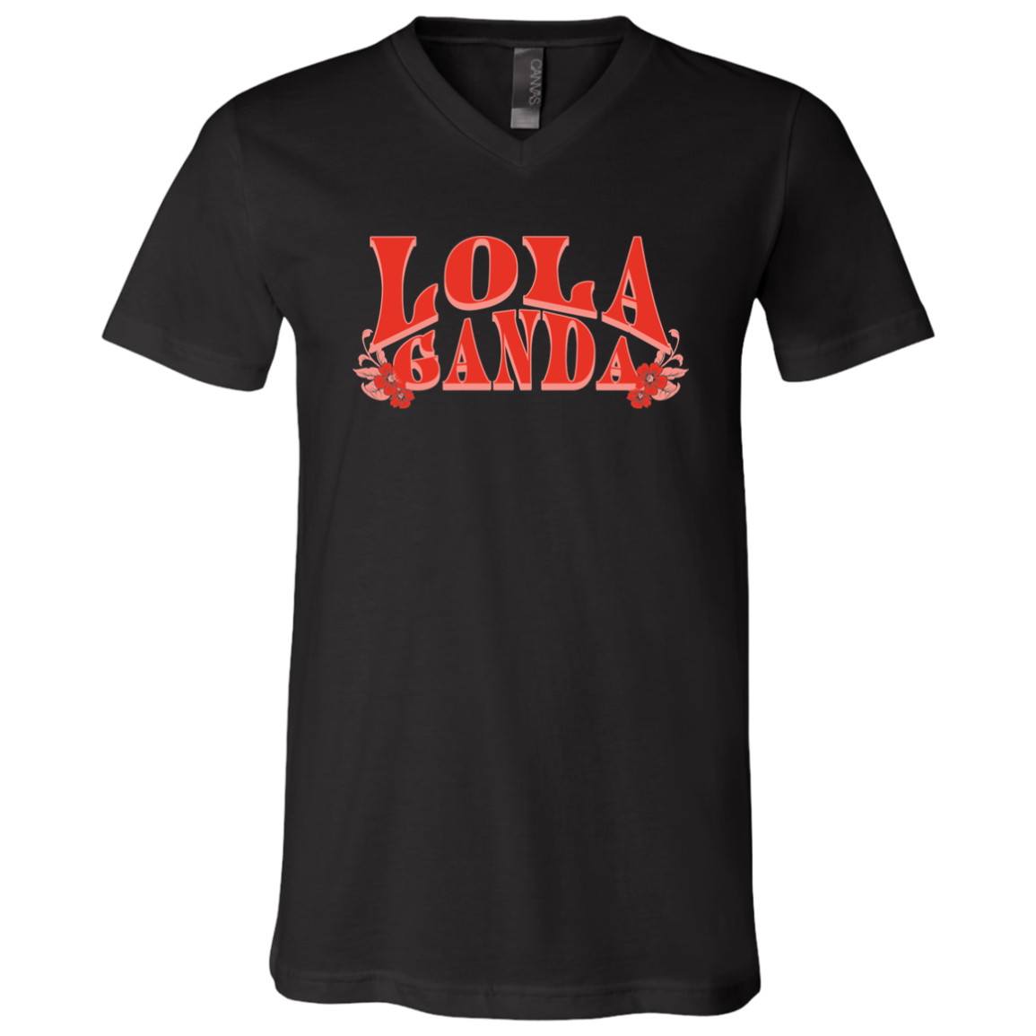 Lola Ganda Unisex Jersey V-Neck T-Shirt