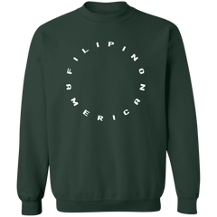 Filipino American Unisex Crewneck Pullover Sweatshirt