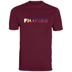 Filipino with Flag Embedded Moisture-Absorbing Shirt