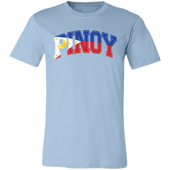 Pinoy with Flag Embedded Unisex Jersey T-Shirt