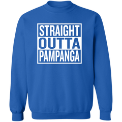 Straight Outta Pampanga Unisex Crewneck Pullover Sweatshirt