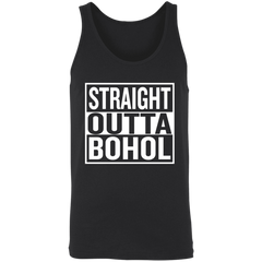 Straight Outta Bohol Unisex Cotton Tank Top