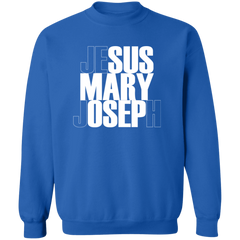 Jesus Mary Joseph Unisex Crewneck Pullover Sweatshirt