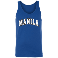 Manila Arch White CP Unisex Cotton Tank Top