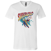 Super Lolo To The Rescue Unisex Jersey V-Neck T-Shirt