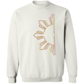 Sun and Stars 3D Unisex Crewneck Pullover Sweatshirt