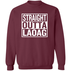 Straight Outta Laoag Unisex Crewneck Pullover Sweatshirt