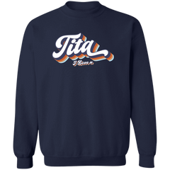 Tita I Love U Unisex Crewneck Pullover Sweatshirt