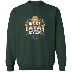 Best Tatay Ever Unisex Crewneck Pullover Sweatshirt