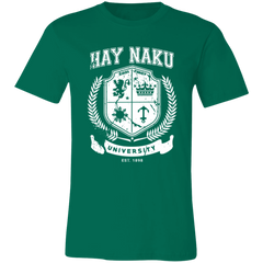 Hay Naku University Distressed CP Unisex Jersey T-Shirt