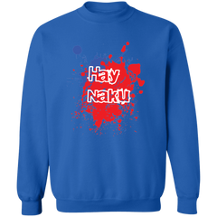Hay Naku Splatter Unisex Crewneck Pullover Sweatshirt