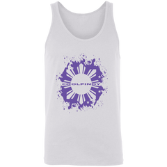 CoolPinoy Ube Splash Unisex Cotton Tank Top