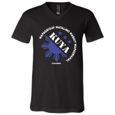 Matalino Mapagmahal Kuya Unisex Jersey V-Neck T-Shirt
