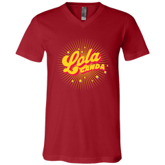 Lola Ganda Unisex Jersey V-Neck T-Shirt