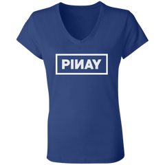 Pinay BP Ladies' Jersey V-Neck T-Shirt