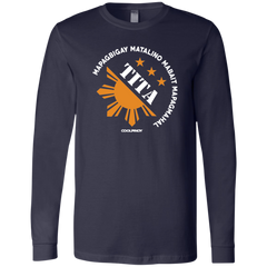 Matalino Mapagmahal Tita Unisex Jersey Long Sleeve T-Shirt