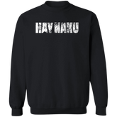 Hay Naku Distressed Unisex Crewneck Pullover Sweatshirt