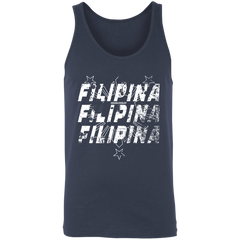 Filipina Filipina Filipina Unisex Cotton Tank Top