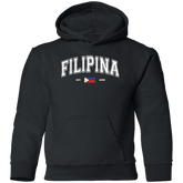 Filipina Est 1898 Youth Pullover Hoodie