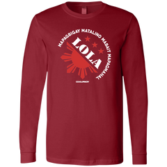 Matalino Mapagmahal Lola Unisex Jersey Long Sleeve T-Shirt