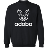 Adobo Pig Head Unisex Crewneck Pullover Sweatshirt